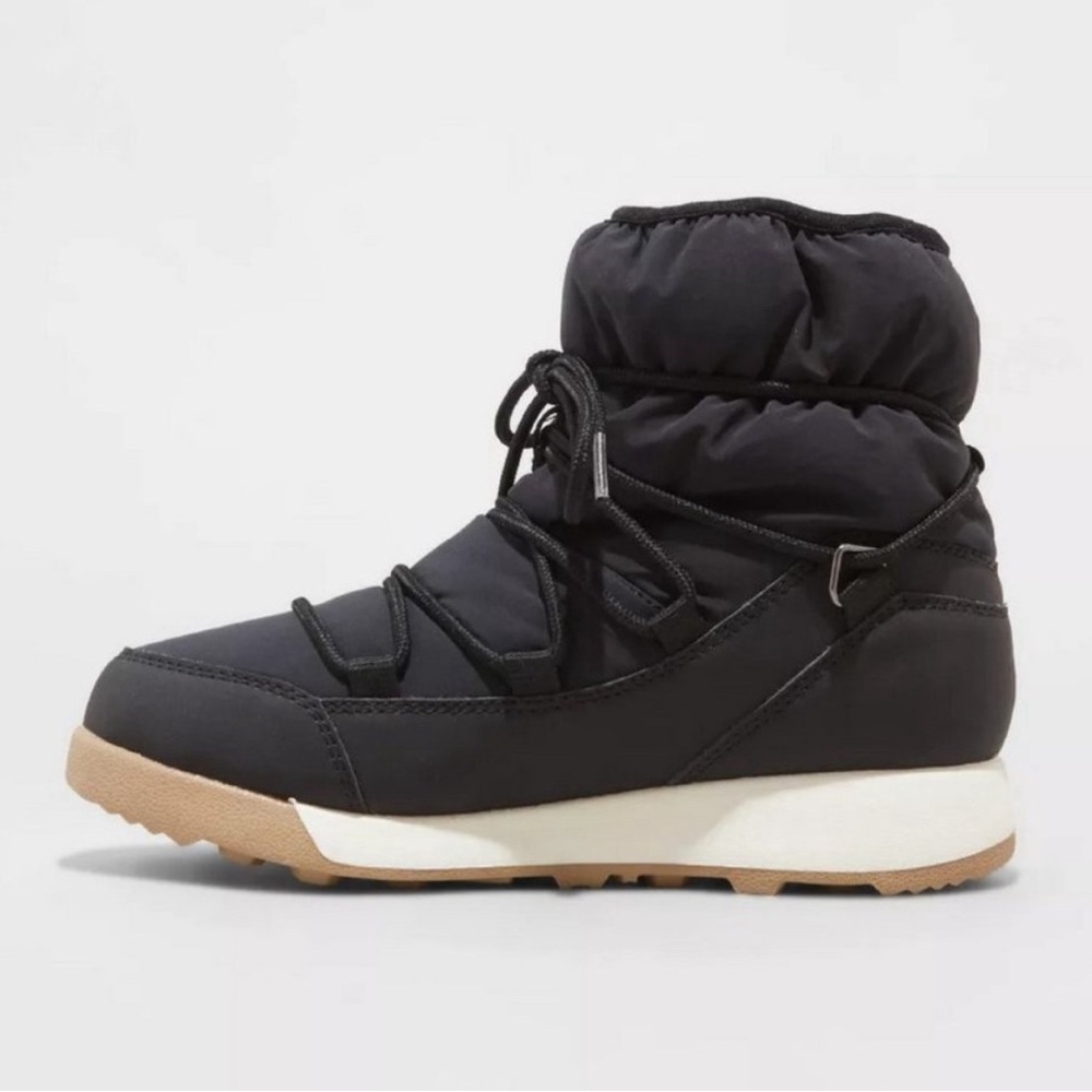 Women's Cara Winter Boots - All In Motion Black 8 - Picture 2 of 4